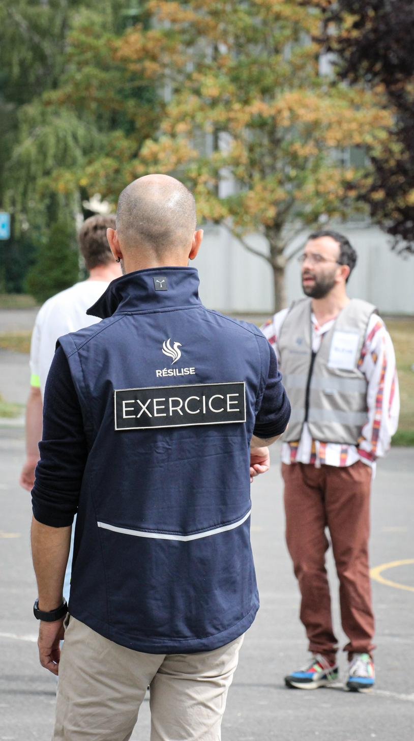 Mise en situation lors d'une formation Résilise